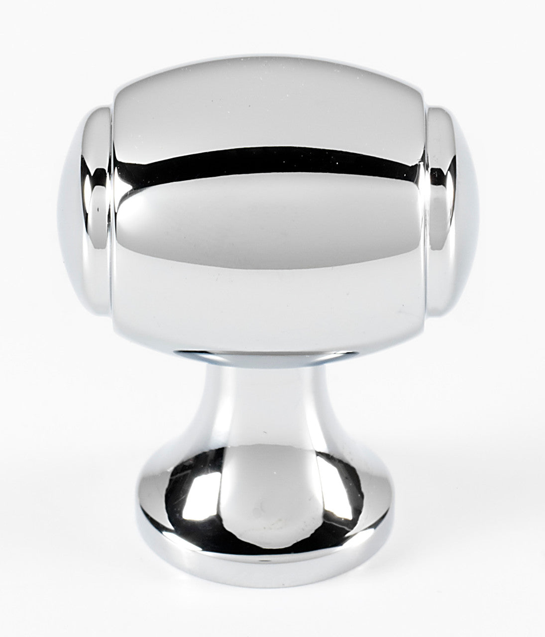 Alno A981-18-PC: 1-1/8" Royale Barrel Cabinet Knob - Polished Chrome