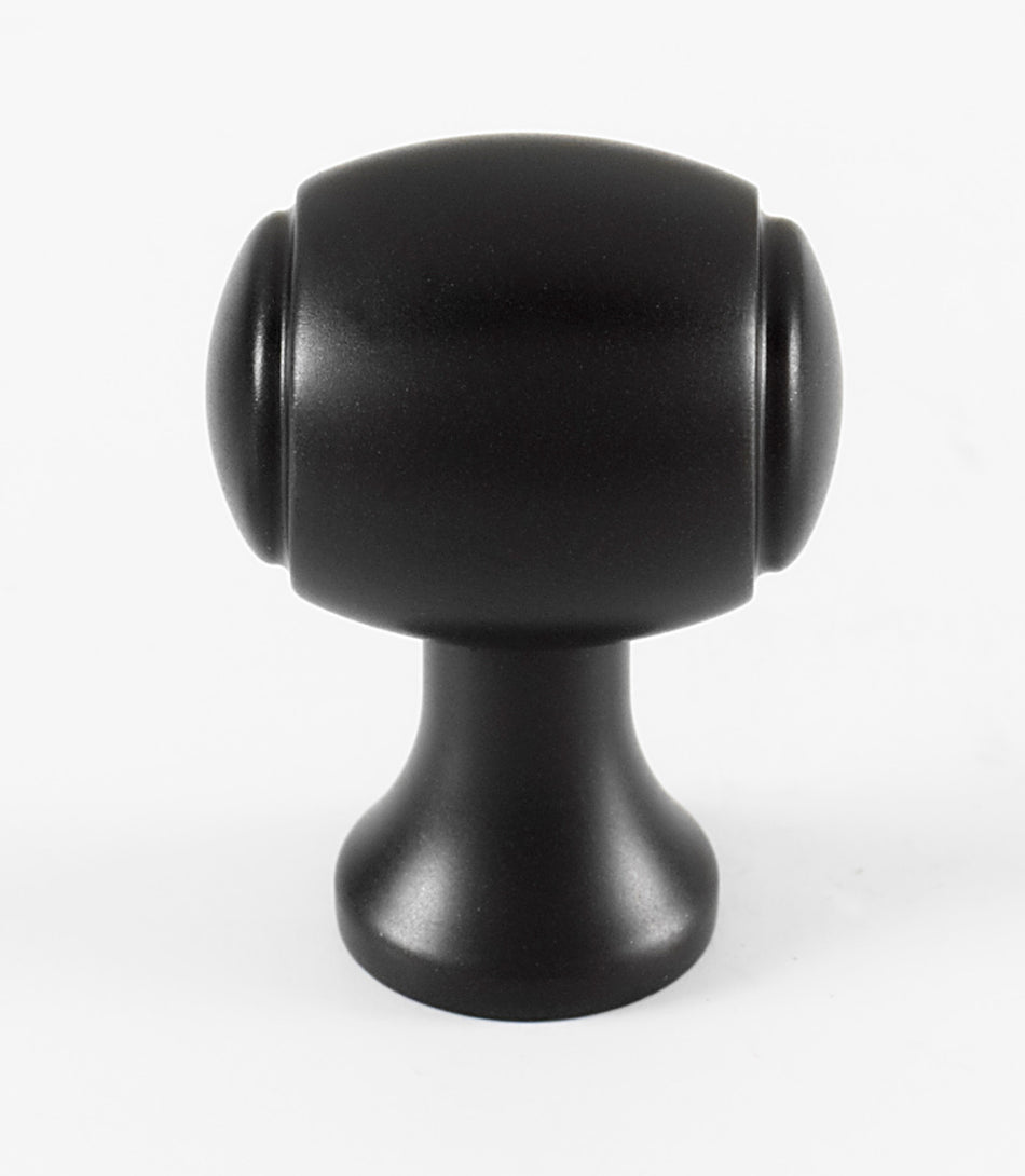 Alno A981-34-BRZ: 3/4" Royale Barrel Cabinet Knob - Bronze