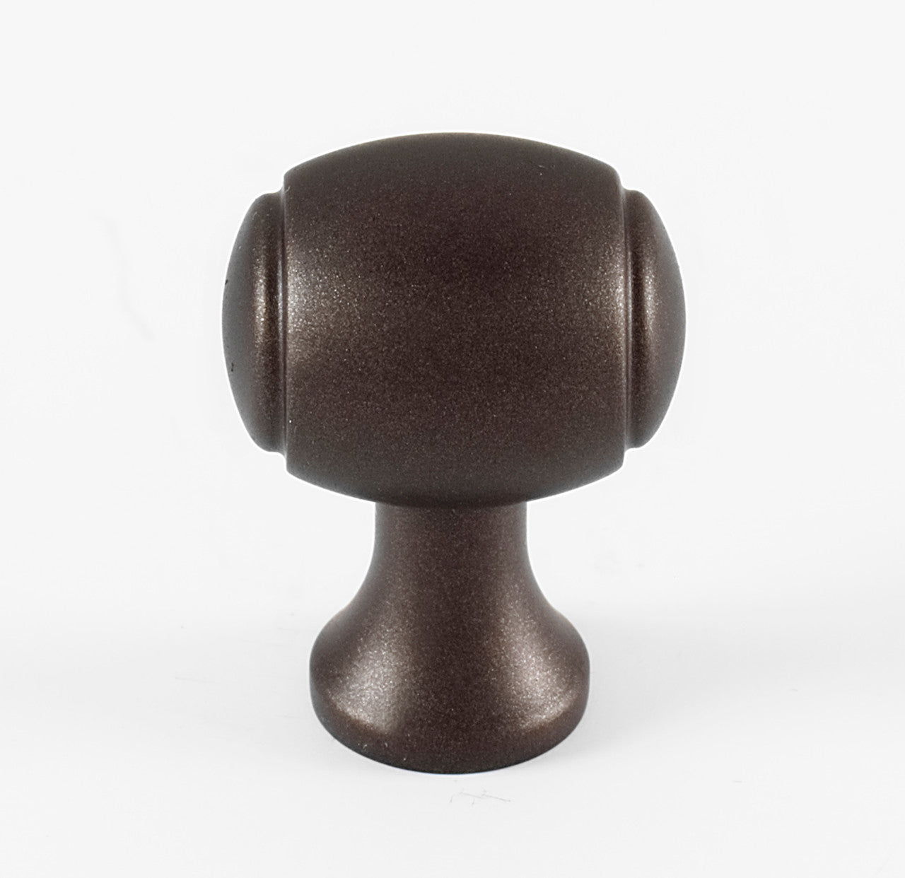 Alno A981-34-CHBRZ: 3/4" Royale Barrel Cabinet Knob - Chocolate Bronze