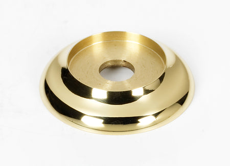 Alno A982-18-PB/NL: 1-1/8" Royale Rosette - Unlacquered Brass