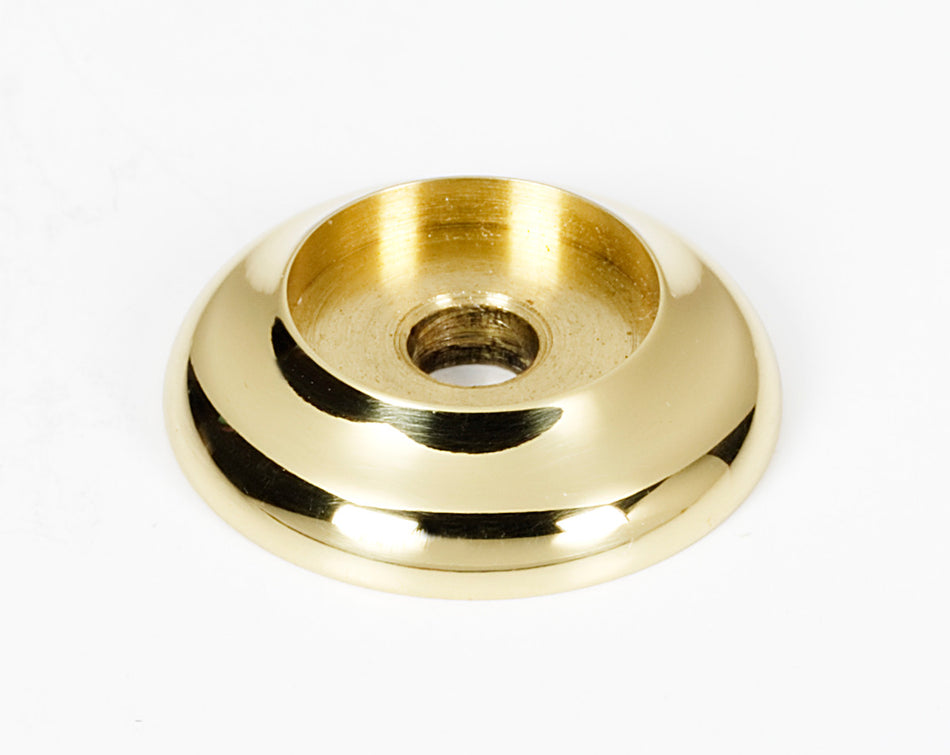 Alno A982-78-PB/NL: 7/8" Royale Rosette - Unlacquered Brass