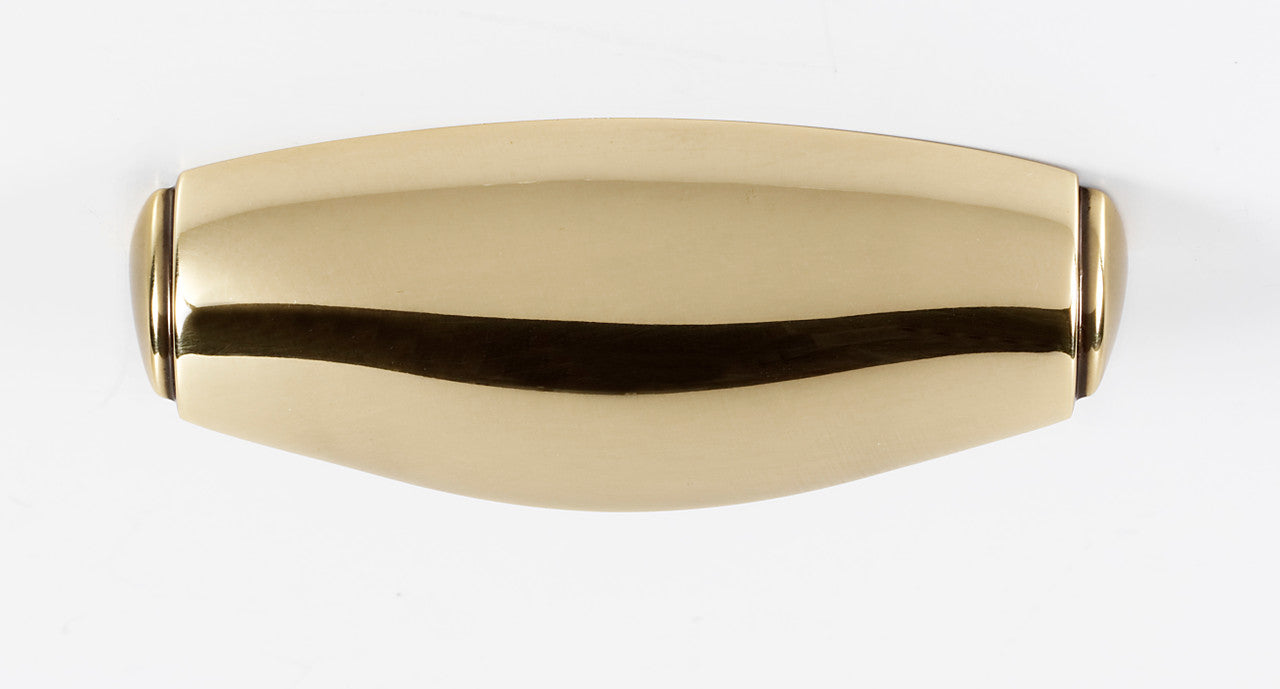 Alno A983-PA: 3" cc Royale Cup Cabinet Pull - Polished Antique
