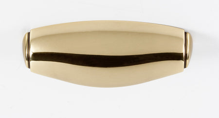 Alno A983-PA: 3" cc Royale Cup Cabinet Pull - Polished Antique