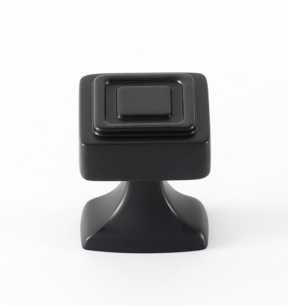 Alno A985-14-BRZ: 1-1/4" Cube Cabinet Knob - Bronze