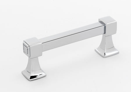 Alno A985-3-PC: 3" cc Cube Cabinet Pull - Polished Chrome