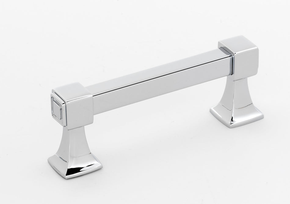 Alno A985-3-PC: 3" cc Cube Cabinet Pull - Polished Chrome