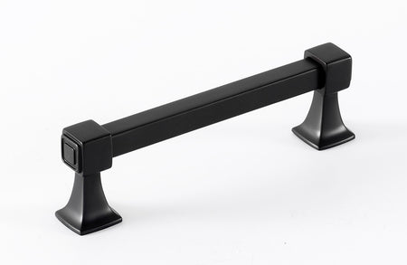 Alno A985-4-BRZ: 4" cc Cube Cabinet Pull - Bronze