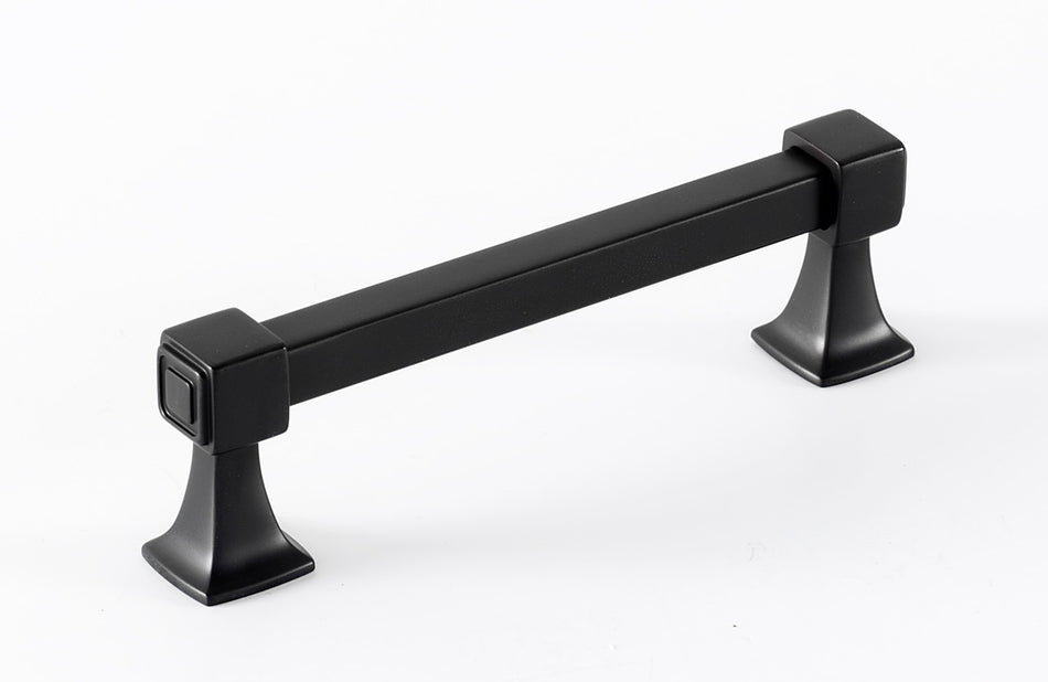 Alno A985-4-BRZ: 4" cc Cube Cabinet Pull - Bronze