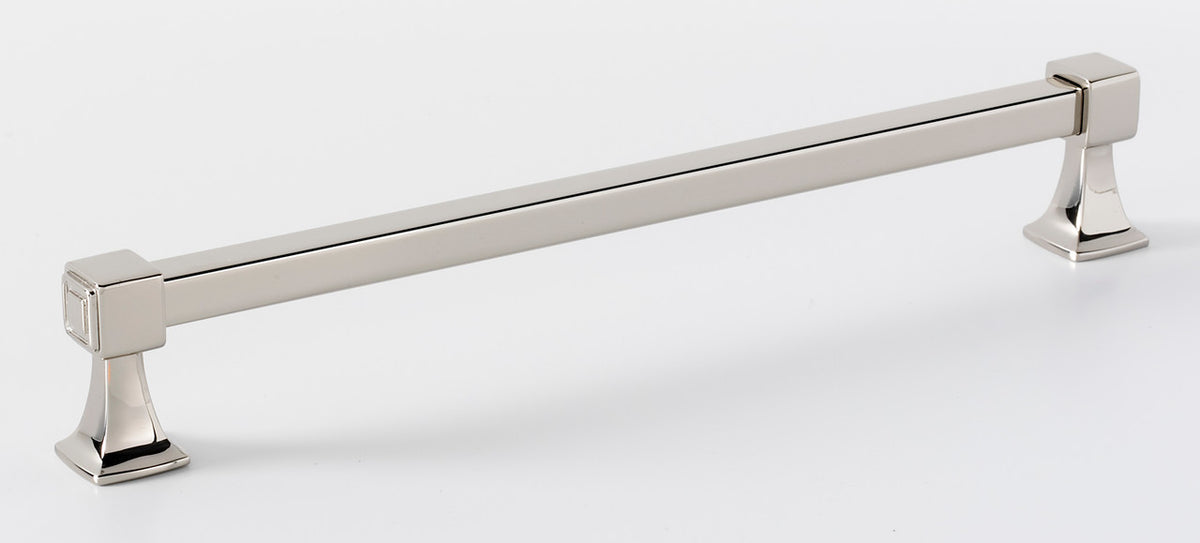 Alno A985-8-PN: 8" cc Cube Cabinet Pull - Polished Nickel