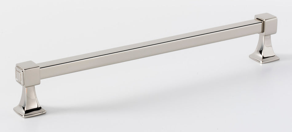 Alno A985-8-PN: 8" cc Cube Cabinet Pull - Polished Nickel