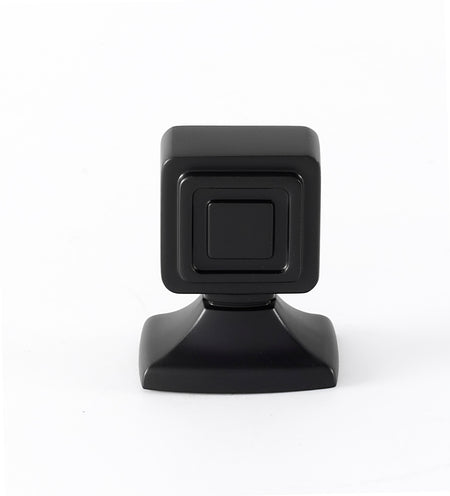 Alno A986-1-BRZ: 1" Cube Cabinet Knob - Bronze