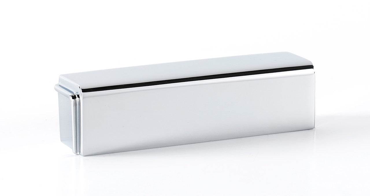 Alno A986-3-PC: 3" cc Cube Cup Cabinet Pull - Polished Chrome