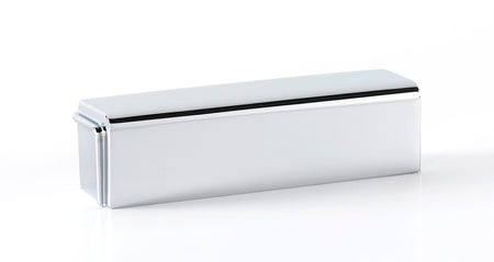 Alno A986-3-PC: 3" cc Cube Cup Cabinet Pull - Polished Chrome