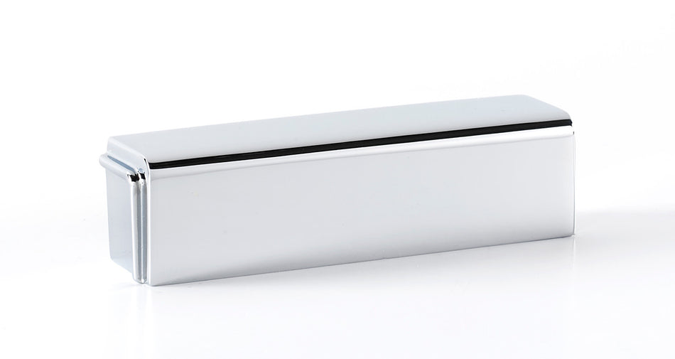 Alno A986-3-PC: 3" cc Cube Cup Cabinet Pull - Polished Chrome
