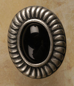 Anne At Home 2025: Philippe Cabinet Knob - Medium w/Black Insert