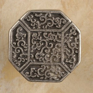 Anne At Home 2268: 2" Asian Octagonal Cabinet Knob