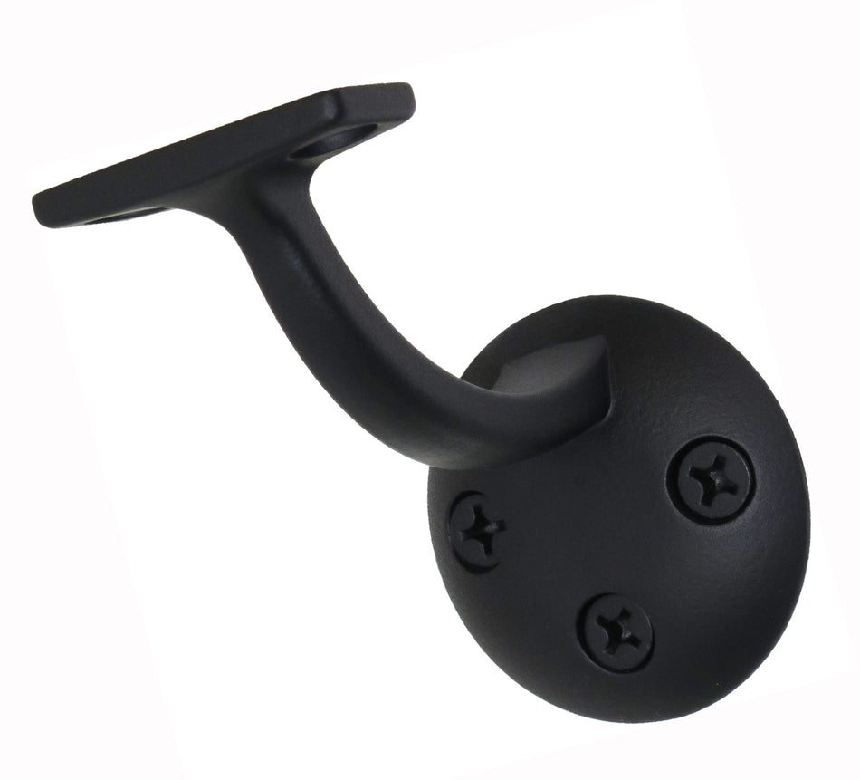 Acorn ACBBG: 2-1/4" Hand Rail Bracket - Black  Smooth Iron