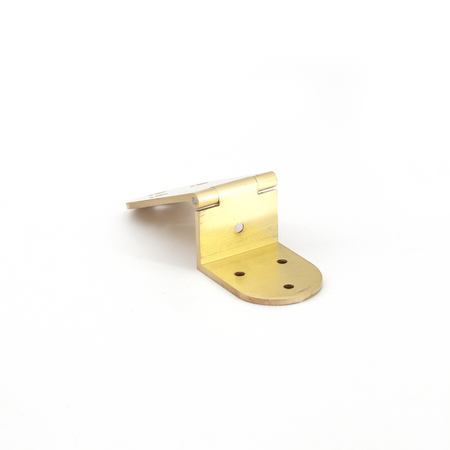 Sugatsune AHA-24/SB: 24.5mm Overlay Door Angle Hinge - Satin Brass