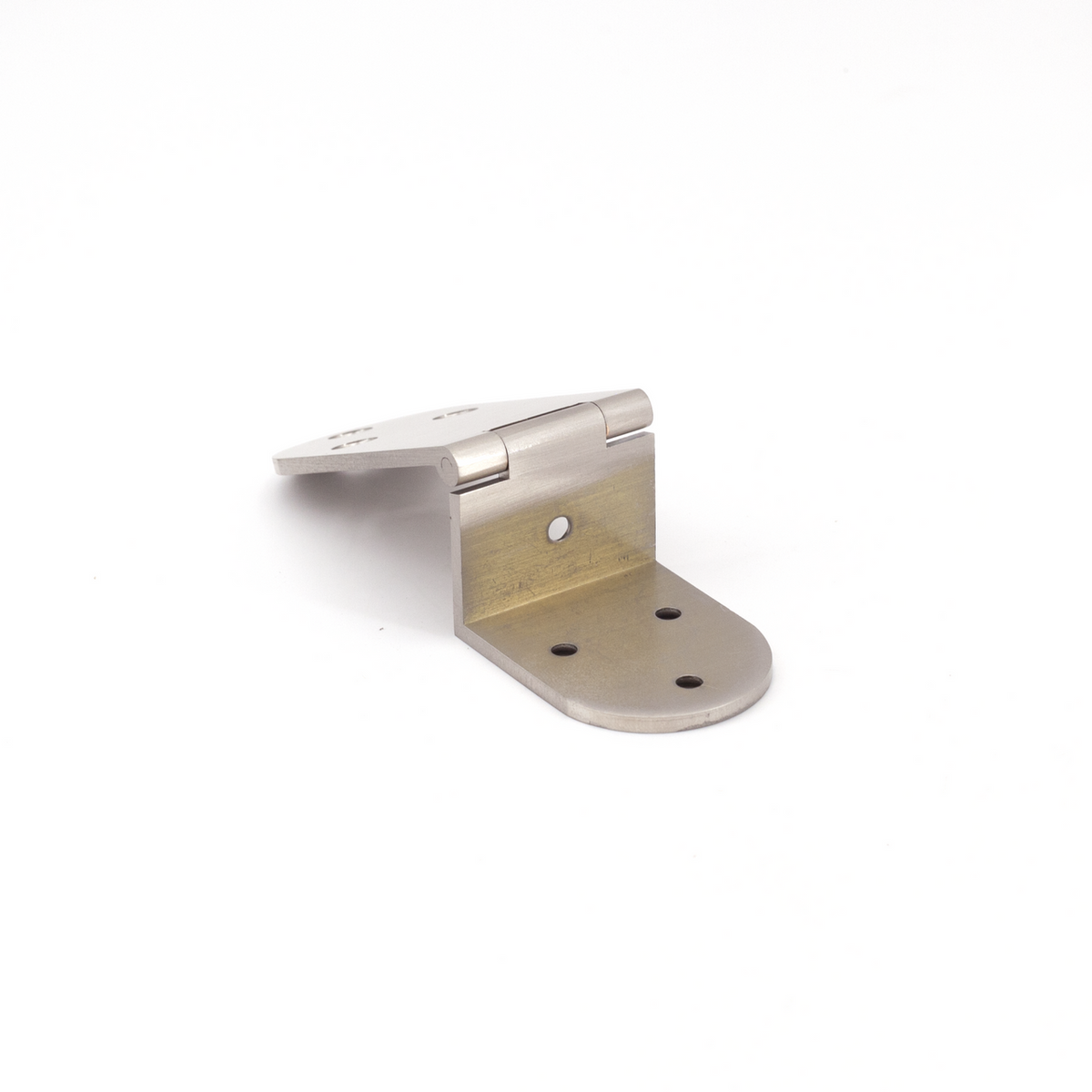 Sugatsune AHA-24/SN: 24.5mm Overlay Door Angle Hinge - Satin Nickel