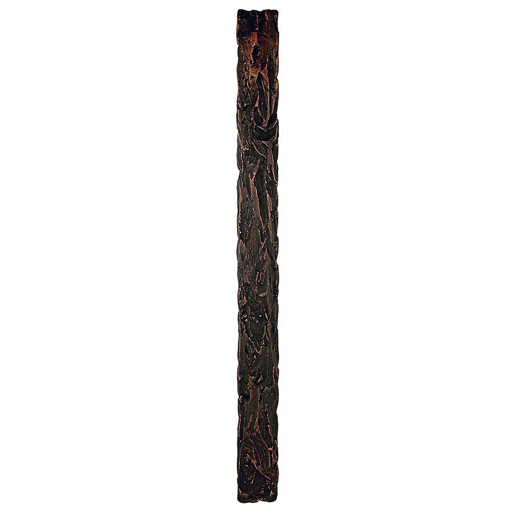 Hawk Hill AL13BL: 18" Rustic Appliance Plate - Black