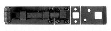 Acorn ALDBP: 6" Square Bolt - Black Smooth Forged Iron