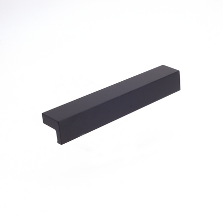 Sugatsune ALH-200BL: 200mm Edge Cabinet Handle - Matte Black Anodized