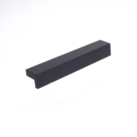 Sugatsune ALH-200BL: 200mm Edge Cabinet Handle - Matte Black Anodized