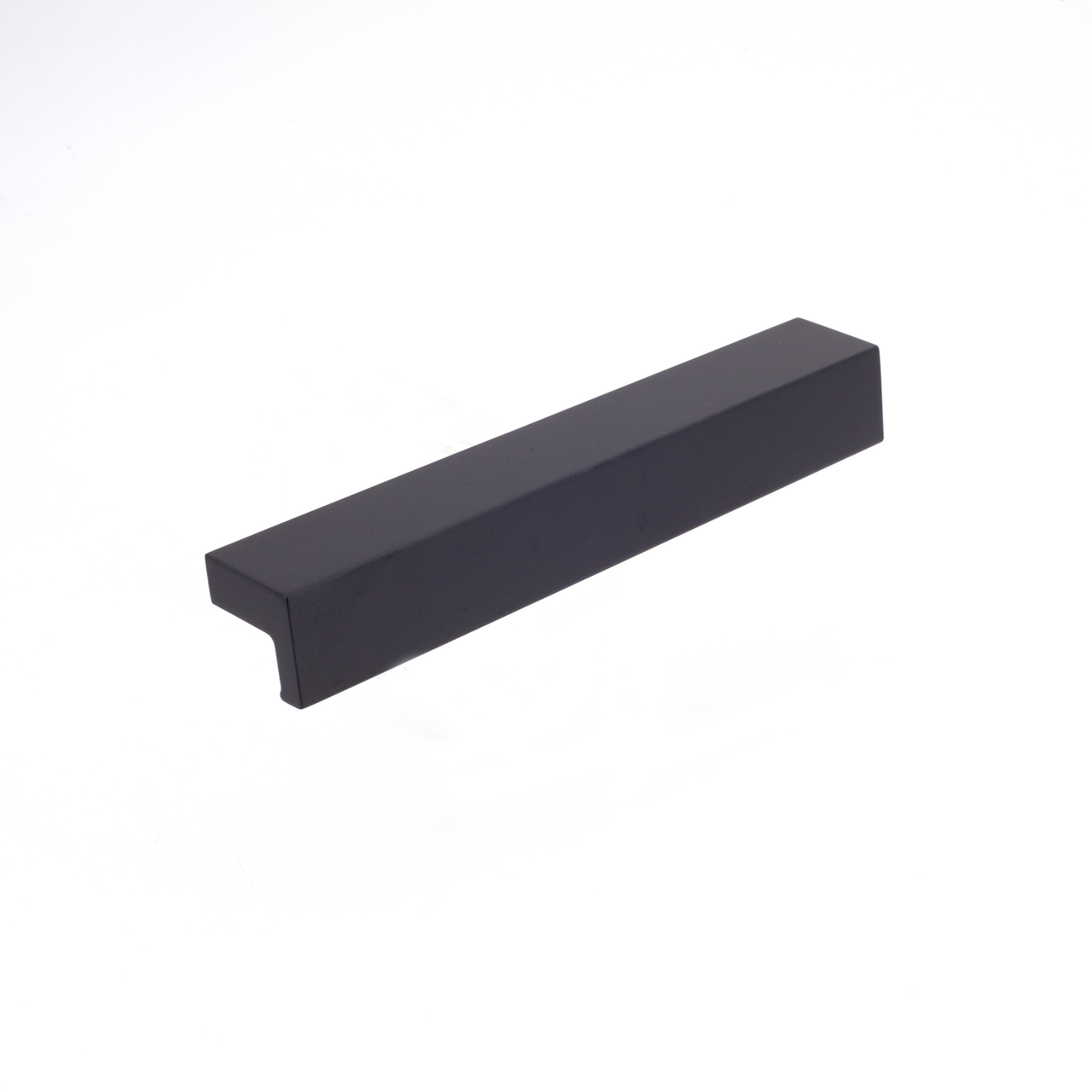 Sugatsune ALH-200BL: 200mm Edge Cabinet Handle - Matte Black Anodized