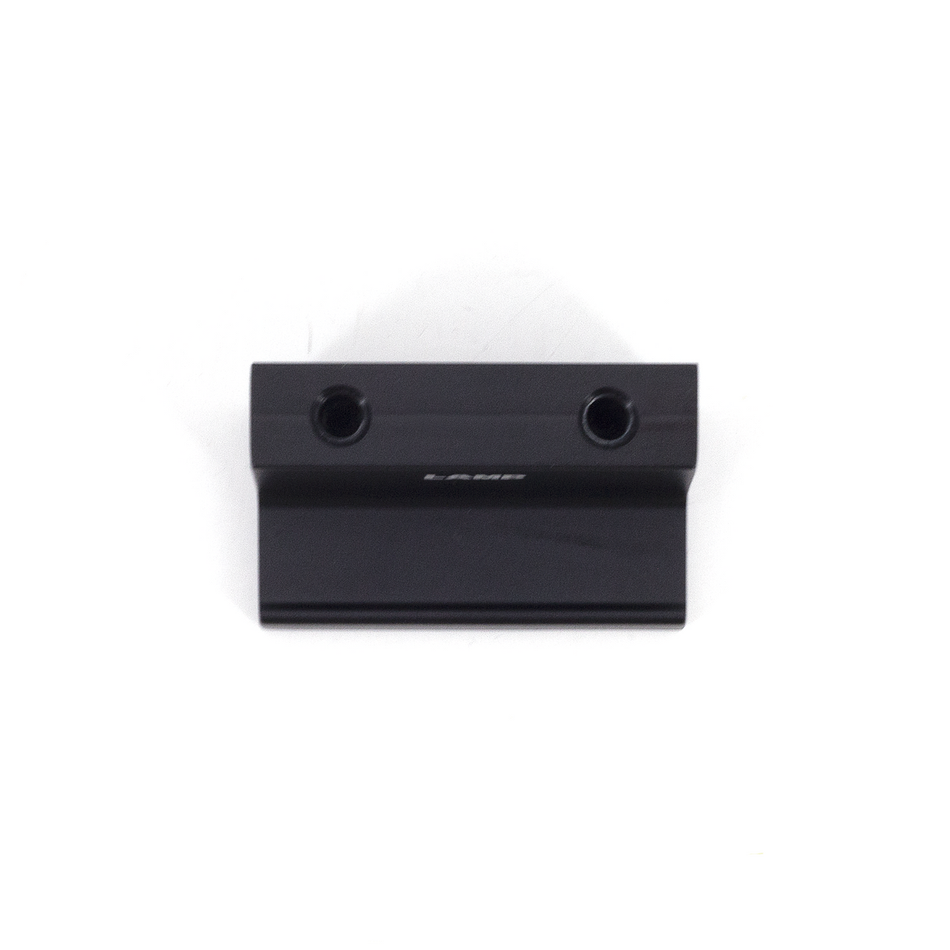 Sugatsune ALH-50BL: 50mm Edge Cabinet Handle - Matte Black Anodized