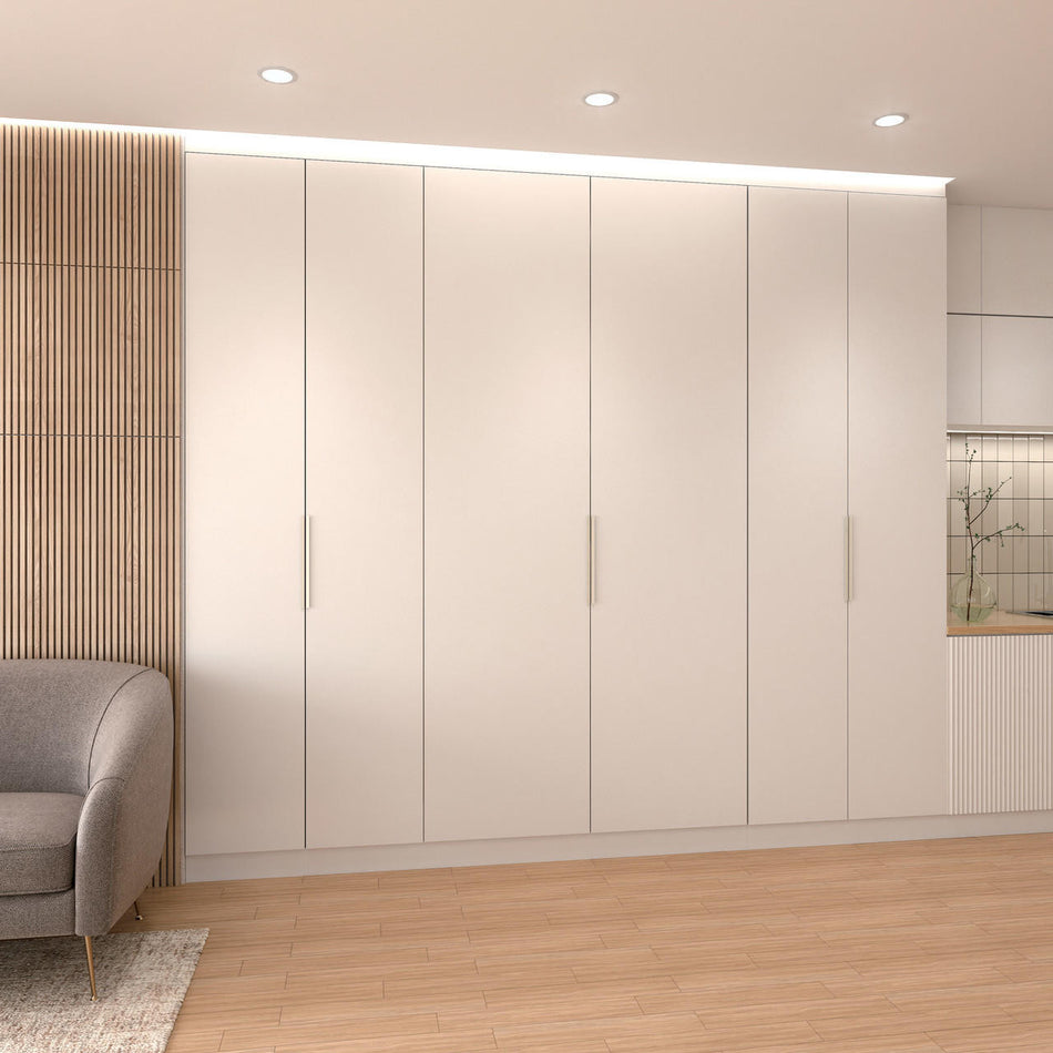 Sugatsune ALT-ST20-D10LL-19: Overlay Soft-Close Pocket Door System Kit with 19" Slides