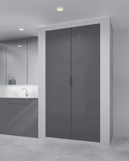 Sugatsune ALT-ST20-D360M-24:Inset Soft-Close Pocket Door System Kit with 24" Slides