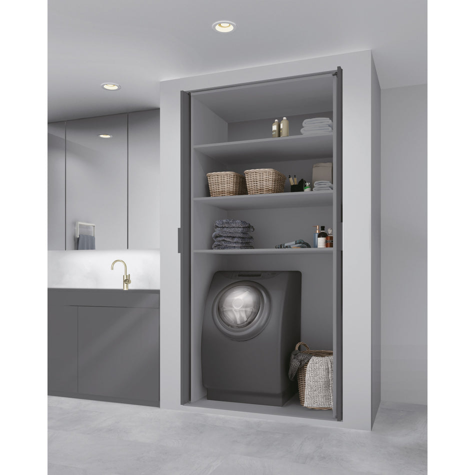Sugatsune ALT-ST20-D360L-16:Inset Soft-Close Pocket Door System Kit with 16" Slides