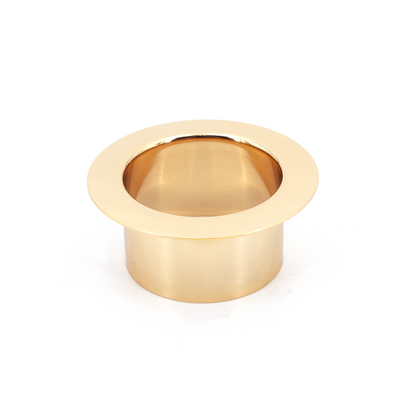 Sugatsune AN-DH005-GP: 82mm Round Multi-Purpose Grommet - Gold