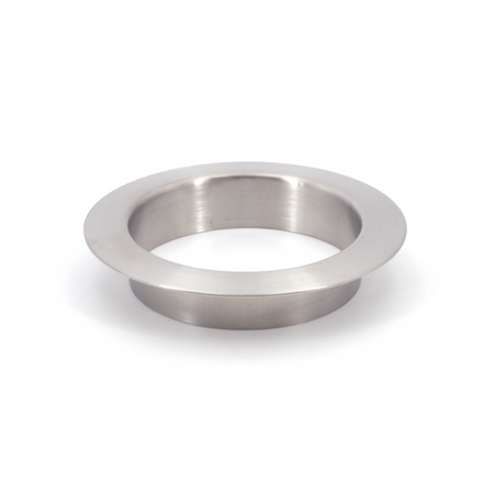 Sugatsune AN-LH008-HL: 112mm Round Multi-Purpose Grommet w/22mm Flange - Satin Stainless Steel