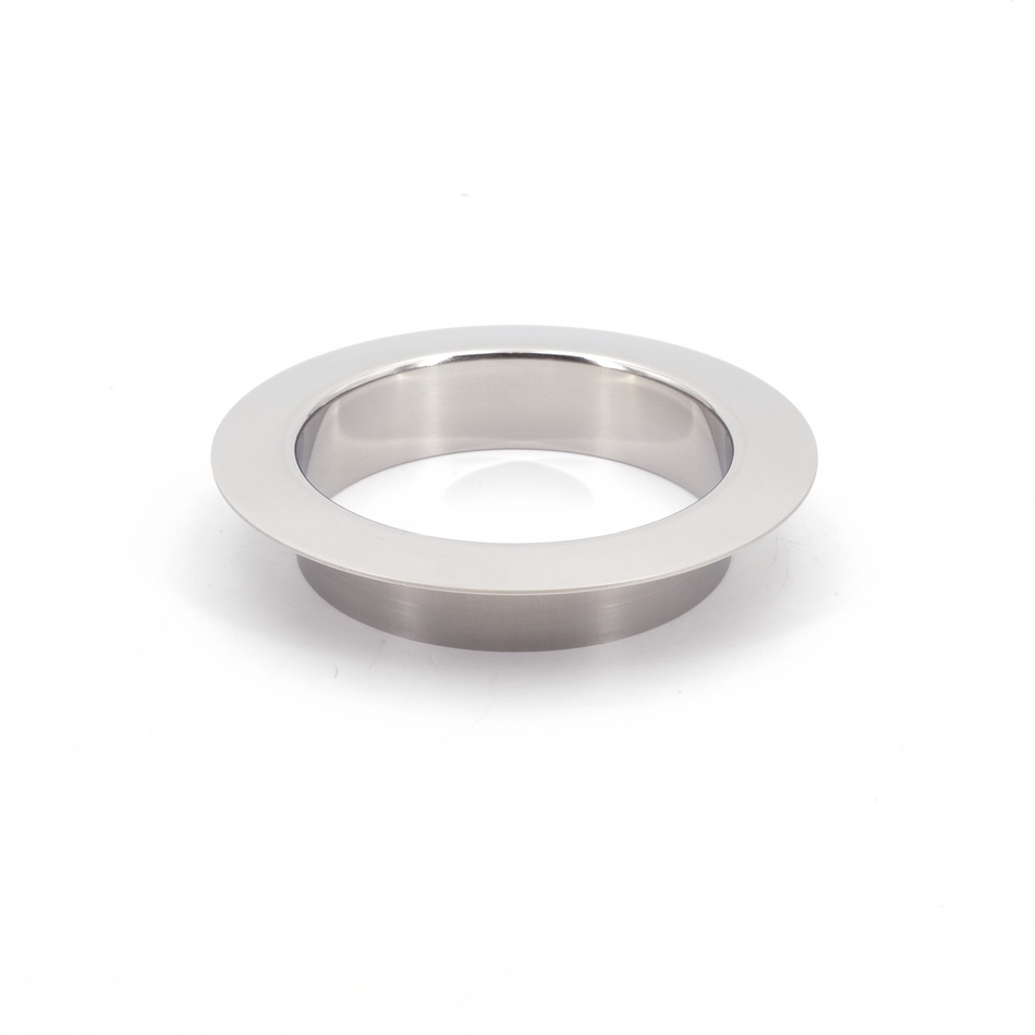 Sugatsune AN-LH008-MR: 112mm Round Multi-Purpose Grommet w/22mm Flange - Mirror Stainless Steel