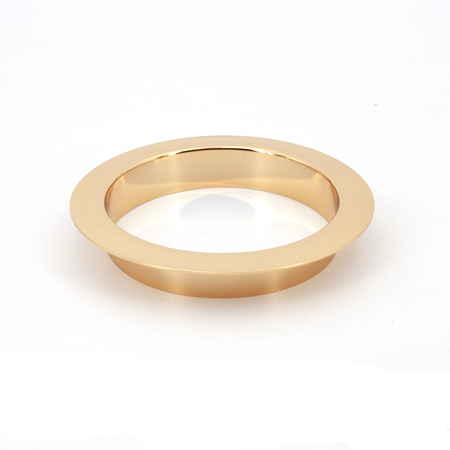 Sugatsune AN-LH011-GP: 136mm Round Multi-Purpose Grommet w/22mm Flange - Gold