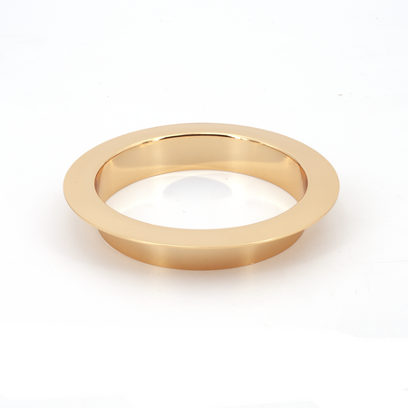 Sugatsune AN-LH011-GP: 136mm Round Multi-Purpose Grommet w/22mm Flange - Gold