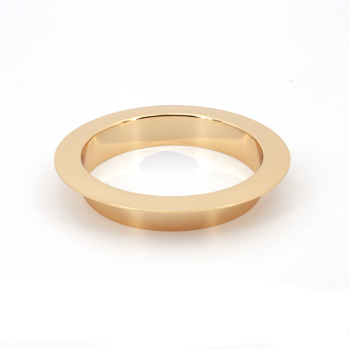 Sugatsune AN-LH011-GP: 136mm Round Multi-Purpose Grommet w/22mm Flange - Gold