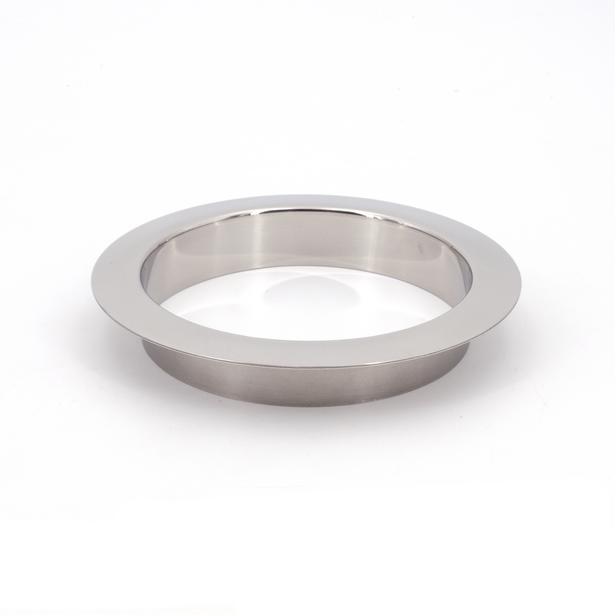 Sugatsune AN-LH011-MR: 136mm Round Multi-Purpose Grommet w/22mm Flange - Mirror Stainless Steel