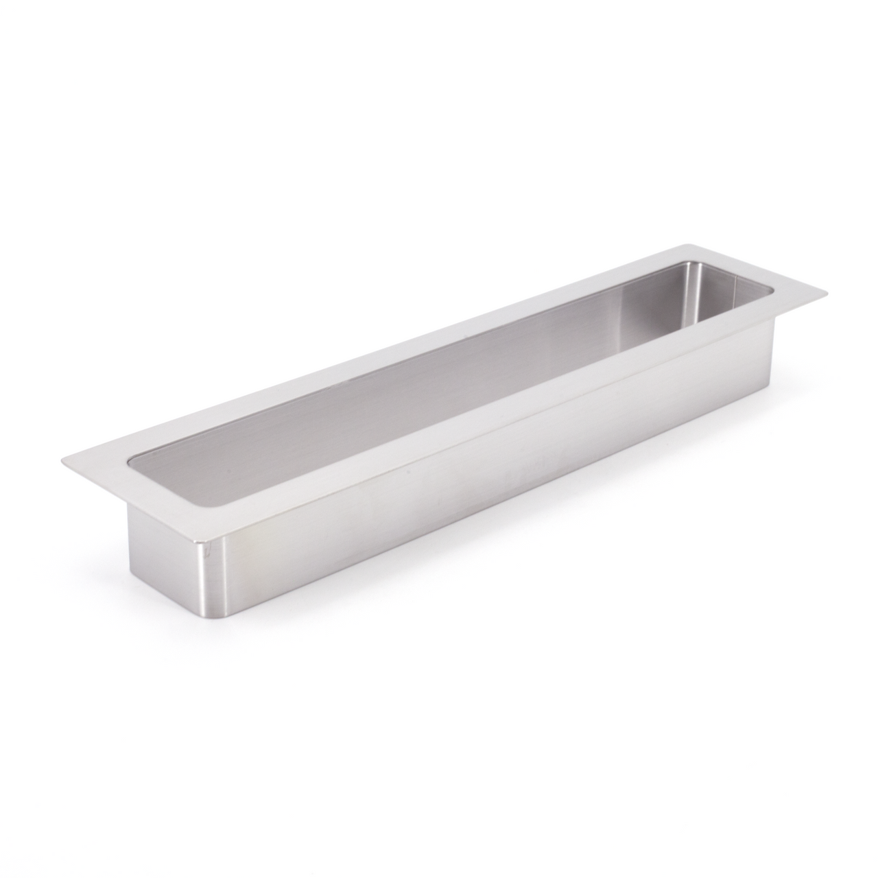 Sugatsune AN-SH026-HL: 283mm Rectangle Multiple-Purpose Grommet - Satin Stainless Steel