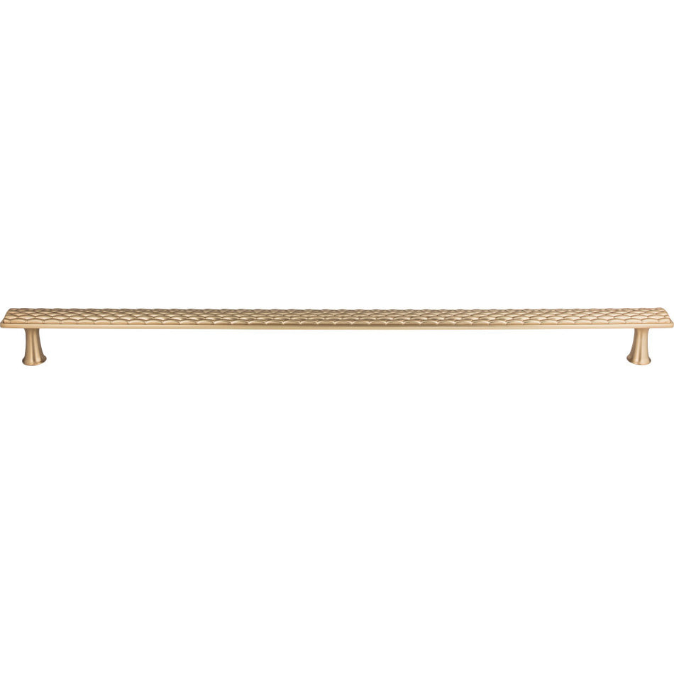Atlas AP09-CM: 18" cc Mandalay Appliance Pull in Champagne