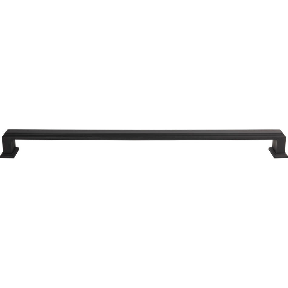 Atlas AP10-MB: 18" cc Sutton Place Appliance Pull - Modern Bronze