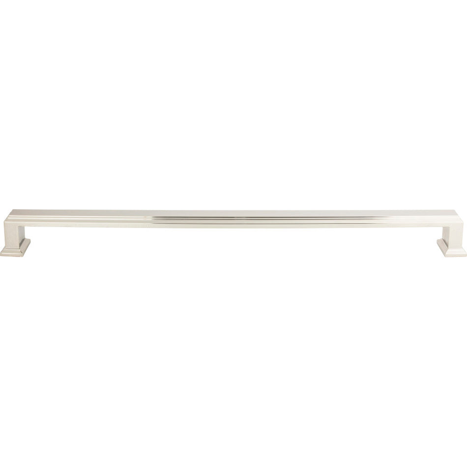 Atlas AP10-PN: 18" cc Sutton Place Appliance Pull - Polished Nickel