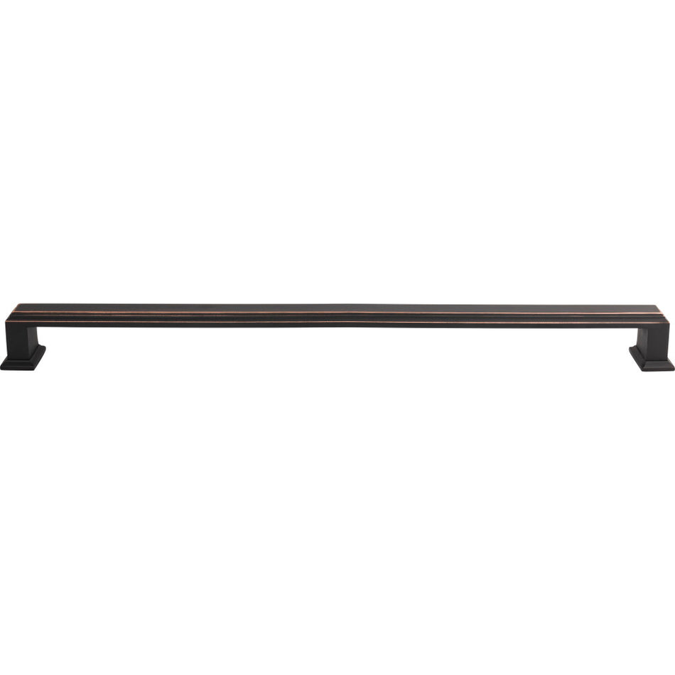 Atlas AP10-VB: 18" cc Sutton Place Appliance Pull - Venetian Bronze