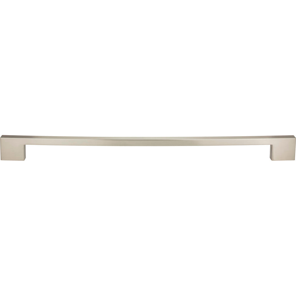 Atlas AP12-BN: 18" cc Thin Square Appliance Pull - Brushed Nickel