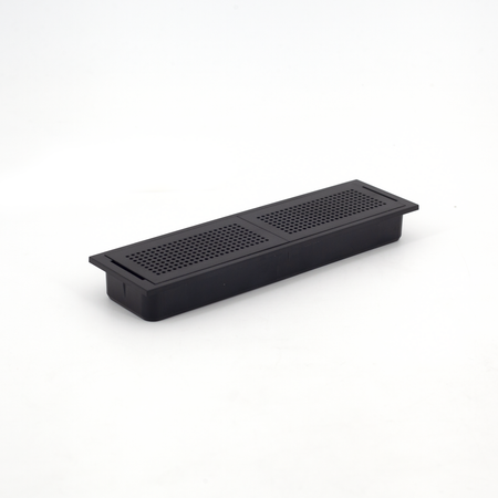 Sugatsune APK-KHA152P-BL: 152mm x 42mm Rectangular Ventilator - Black