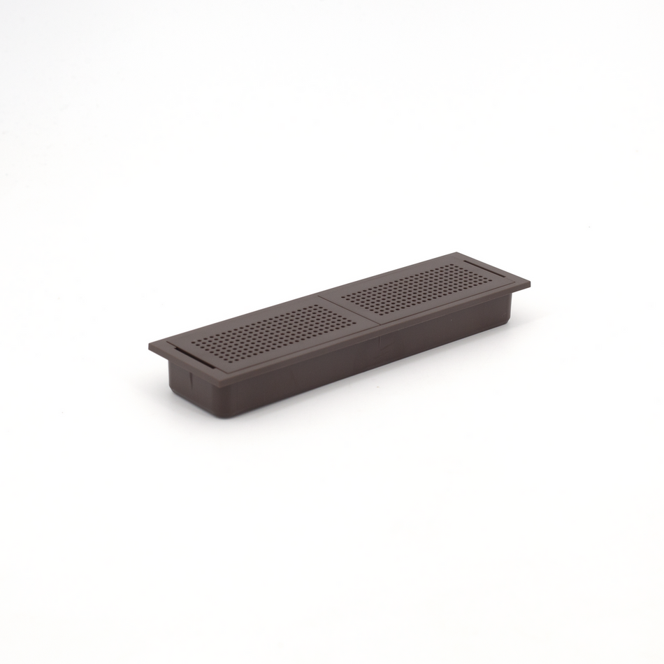 Sugatsune APK-KHA152P-BR: 152mm x 42mm Rectangular Ventilator - Brown