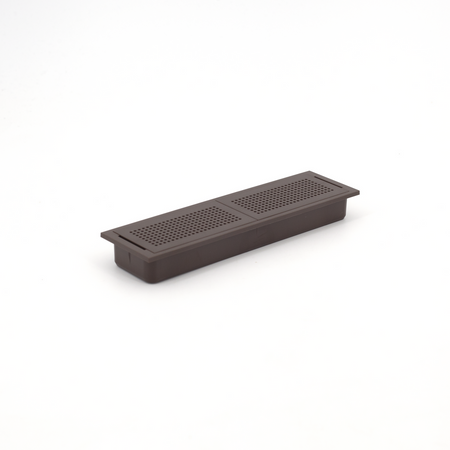 Sugatsune APK-KHA152P-BR: 152mm x 42mm Rectangular Ventilator - Brown