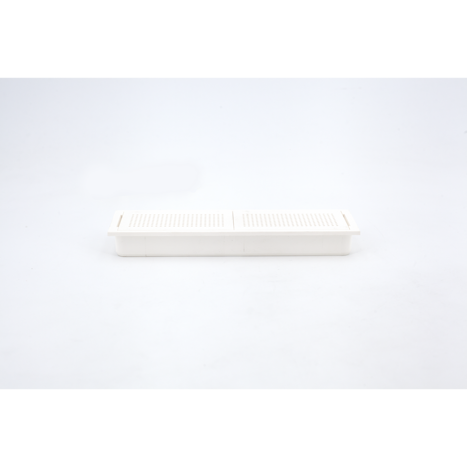 Sugatsune APK-KHA152P-WT: 152mm x 42mm Rectangular Ventilator - White