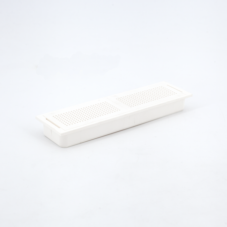 Sugatsune APK-KHA152P-WT: 152mm x 42mm Rectangular Ventilator - White
